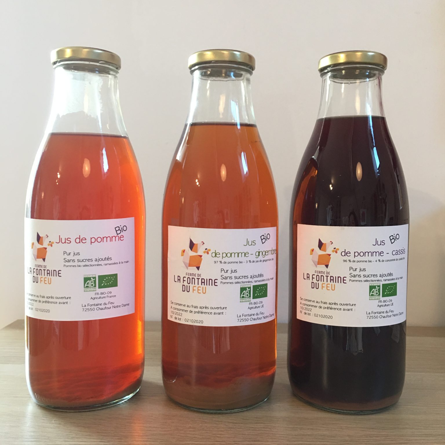 Tarifs De Nos Jus De Pomme Bio Artisanaux Fait La Ferme